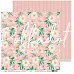 Набор бумаги 20х20 см "Флора", 8 листов (Polkadot)