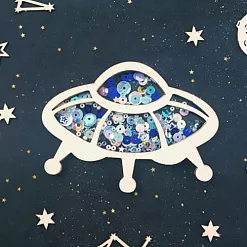 Чипборд "Шейкер. Летающая тарелка" (CraftStory)