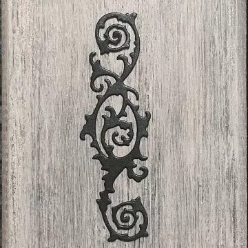 Нож "Викторианский орнамент", 3,3х10 см (ArtScrap)