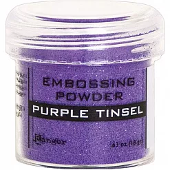 Пудра для эмбоссинга с глиттером "Purple tinsel. Пурпурный" (Ranger)