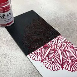 Пудра для эмбоссинга полупрозрачная "Розовый робин" (WOW) Пудра для эмбоссинга полупрозрачная "Розовый робин" (WOW)