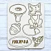 Чипборд "По грибы, по ягоды. Лисичка" (Scrapmania)