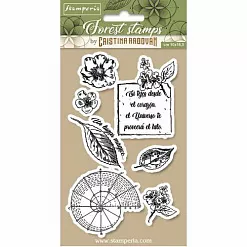 Резиновый штамп "Forest Botanical. Ботаника" (Stamperia)