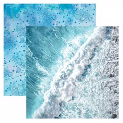 Набор бумаги 30х30 см "Тайна глубин", 18 листов (АртУзор) Набор бумаги 30х30 см "Тайна глубин", 18 листов (АртУзор)