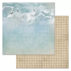 Бумага "Родная. Ясное небо" (ScrapMania)