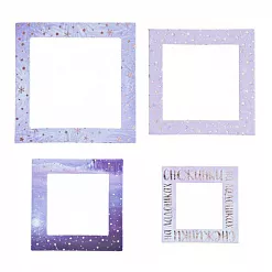 Набор рамок с фольгированием "Снежная зима" (АртУзор) Набор рамок с фольгированием "Снежная зима" (АртУзор)