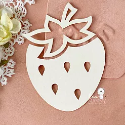 Заготовка для тиснения "Клубничка" (LeoMammy)