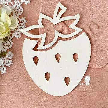 Заготовка для тиснения "Клубничка" (LeoMammy)