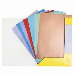 Набор бумаги А4 "Перламутровая. Попугай", 8 листов (Юрландия)