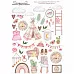 Скрап-карта А4 "Boho Nursery. Girl" (Scrapmama)