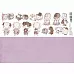 Лист с картинками 10х30 см "Непоседы. Собачка. Девочка" (ScrapMania)