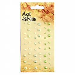 Набор полужемчужин "Светло-зеленые" (Magic Hobby) Набор полужемчужин "Светло-зеленые" (Magic Hobby)