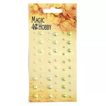 Набор полужемчужин "Светло-зеленые" (Magic Hobby)