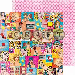 Бумага "Поп-арт. Искусство" (CraftPaper)