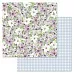 Бумага "Новогодние гномы. Пуансеттии" (ScrapMania)