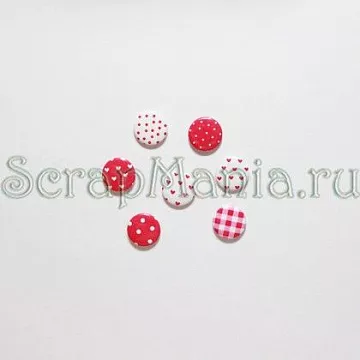 Набор мини-фишек "Мини-сердечки"