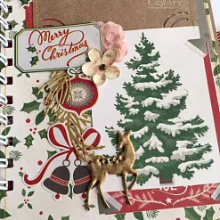 Набор украшений из чипборда "С оленями 2" (CraftStory) Набор украшений из чипборда "С оленями 2" (CraftStory)