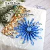 Нож "Игрушки на елку 3D. Изящная снежинка", 5х12,5 см (ScrapMania)