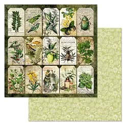 Бумага "Заповедник. Ярлыки" (ScrapMania) Бумага "Заповедник. Ярлыки" (ScrapMania)