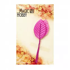 Набор тканевых листочков "Фуксия" (Magic Hobby)