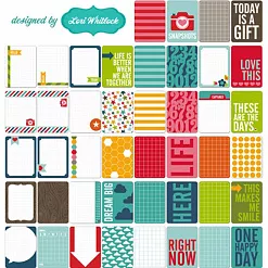 Большой набор карточек "Honey", 616 штук (American Crafts)