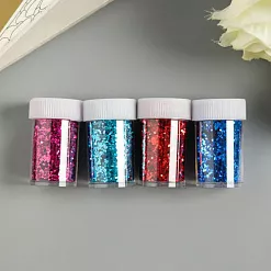 Набор наполнителей для шейкера "Глиттер. Холодный огонь" (АртУзор)