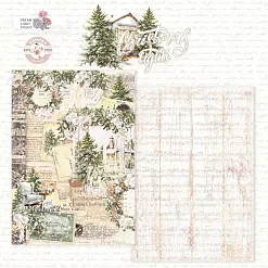 Бумага А4 "Christmas lights 4" (DreamLight Studio) Бумага А4 "Christmas lights 4" (DreamLight Studio)