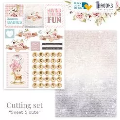 Бумага А5 "Sweet & cute. Карточки и буквы" (DreamLight Studio) Бумага А5 "Sweet & cute. Карточки и буквы" (DreamLight Studio)