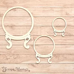 Чипборд "Волшебник. Шейкер. Шар предсказаний. Маленький" (ScrapMania)