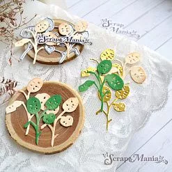 Нож "Лунария. Веточки", 3,8х4,9 см (ScrapMania)