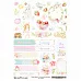 Скрап-карта А4 "Клубничное детство" (ScrapMania)