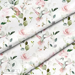 Отрез ткани 79х50 см "Колибри. День" (Cotton) Отрез ткани 79х50 см "Колибри. День" (Cotton)