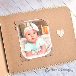 Нож "Уголки. Детские", 5,5х5,5 см (ScrapMania)