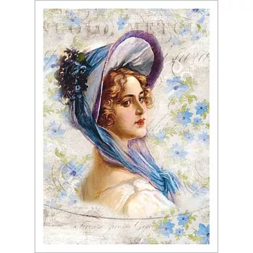 Тканевая карточка мини "Яркие моменты. Клариса" (ScrapMania)