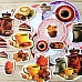 Набор высечек из бумаги "Магия кофе", 66 шт (ScrapMania)
