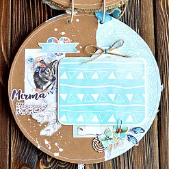 Набор бумаги 30,5х30,5 см "Этника. Твоя вселенная", 6 листов (ScrapMania)