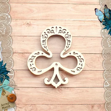 Чипборд "Алиса в сказке. Шейкер. Крести большой" (ScrapMania)