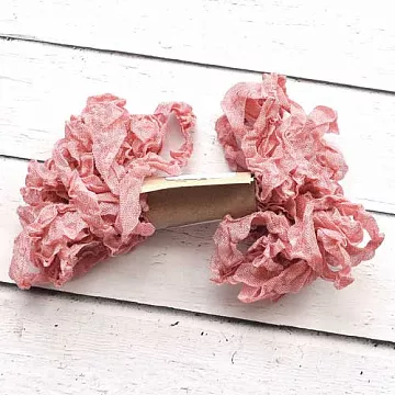 Шебби лента "Розовый лепесток", ширина 1,5 см, длина 5 м (Craft)