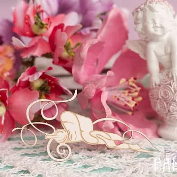 Украшение из чипборда "Свиток" (Fantasy)