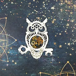 Шейкер "Филин. Маленький", 8х6,8 см (CraftStory)