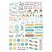 Набор высечек из бумаги "Веселый паровозик" (ScrapMania)