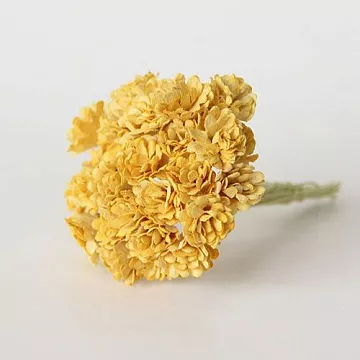 Букет гипсофил "Желтый" (Craft)