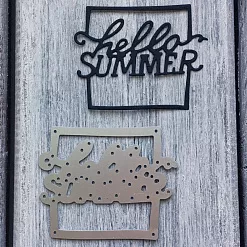 Нож "Hello Summer", 5,2х5,6 см (ArtScrap)