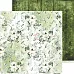Набор бумаги 30х30 см "Greenery invitation", 6 листов (CraftO'clock)