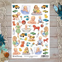 Скрап-карта А4 "Шалунишка. Картинки" (ScrapMania)