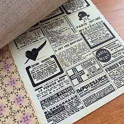 Набор бумаги 15х15 см "Ephemera " 36 листов (Spellbinders) Набор бумаги 15х15 см "Ephemera " 36 листов (Spellbinders)