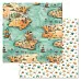 Бумага "Маленький пират. Карта сокровищ" (ScrapMania)