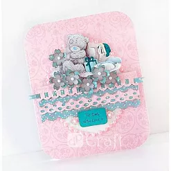 Дырокол края "Камушки" (Dalprint)