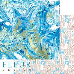 Набор бумаги 15х15 см "Мечтай", 24 листа (Fleur-design)