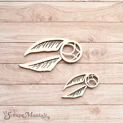 Чипборд "Волшебник. Шейкер. Снитч 1. Большой" (ScrapMania) Чипборд "Волшебник. Шейкер. Снитч 1. Большой" (ScrapMania)